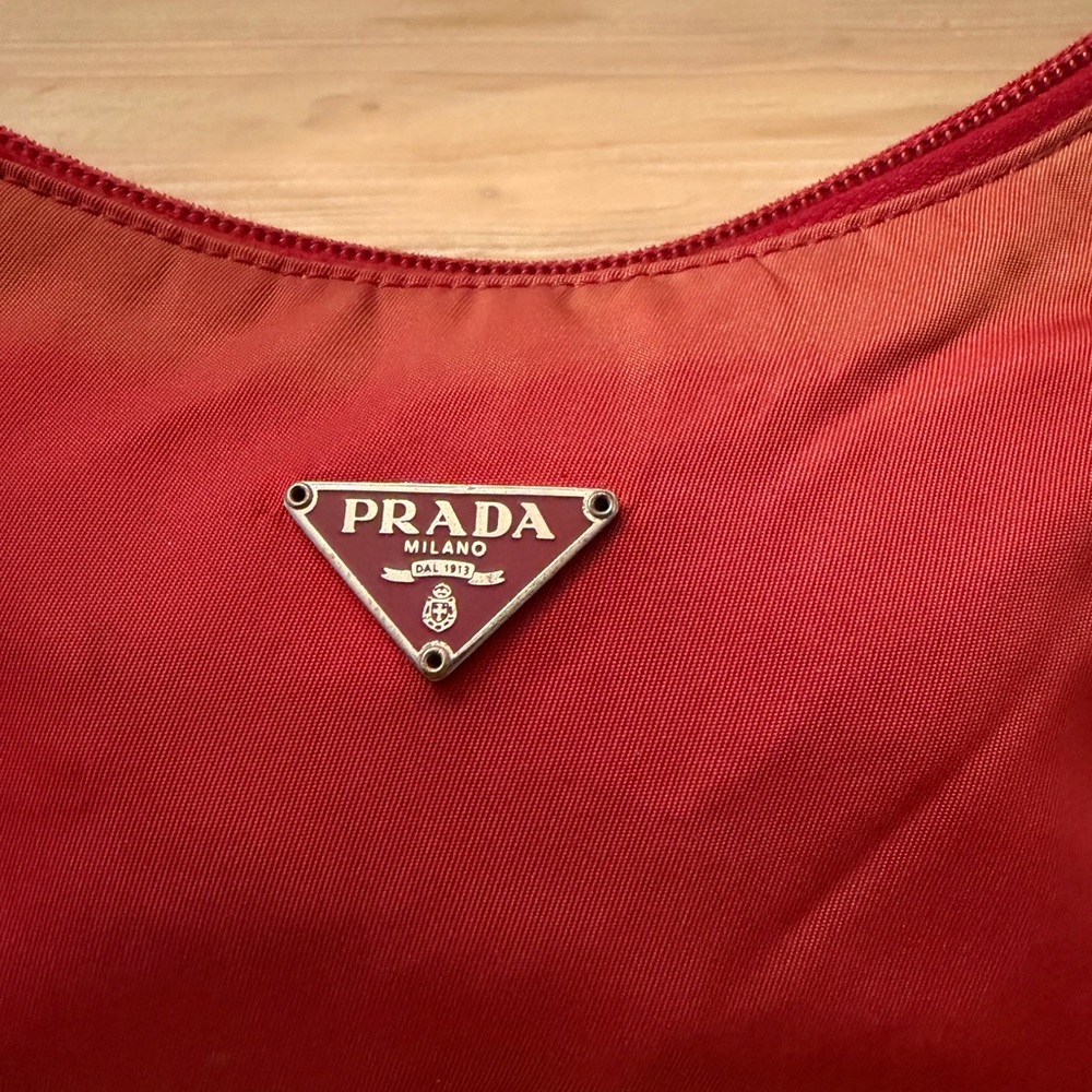 Prada Red Shoulder Bag - Picture 2 of 6